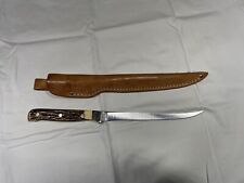 Schrade Uncle Henry fish Fillet Knife with Sheath picture