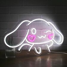Dimmable Cinnamoroll Anime Neon Sign Wall Decor Gift for Girl Kids Room Backdrop picture