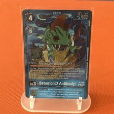 P-214 Betamon (X Antibody) Limited Set Final Crest Reprint Digimon Card Game x1 picture