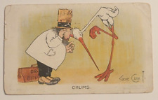 Doctor Stork Fun Postcard Famous Artist Gene Carr 1907 Stamped Divided Back picture