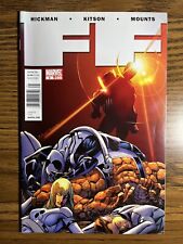 FF 5 EXTREMELY RARE NEWSSTAND VARIANT MARK BAGLEY COVER MARVEL COMICS 2011 picture