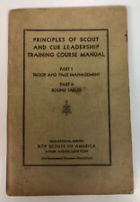 Principles Of Scout and Cub Leadership Training Course Manual—First Edition  picture