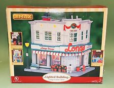 Lemax Longs Corner Store Lighted Building, 2006 Retired Village Collection 65453 picture