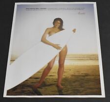 2005 Print Ad Sexy Aerialite Surfboard Surfer Girl Brunette Beauty Beach Art picture