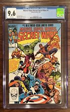 SECRET WARS #1 (1984) CGC 9.6 WHITE PAGES picture