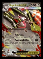 Mega Excadrill ex 065/084 ME05: Pitch Black Double Rare Holo NM Pokémon TCG picture