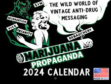 Marijuana Propaganda 2024 Wall Calendar picture