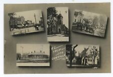 RPPC 5 Views PRR Pennsylvania Railroad ORRVILLE OH Vintage Real Photo Postcard picture