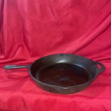 VINTAGE TEXSPORT SKILLET FRYING PAN CAST IRON 12” Estate Find picture