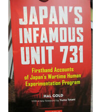 WW2 Japan's Infamous Unit 731 covert biological human testing New Book picture