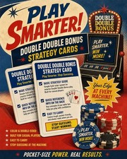 Double Double Bonus BASIC Video Poker Strategy Cards (2) Laminated Casino Guide picture