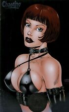 Chaos Comics Chastity #1/2CHROM 2001 With COA Bagged/Boarded High Grade picture