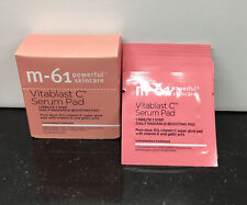 M-61 PowerGlow® Skincare Vitablast C Serum Pad 10 Treatment Expiration As Pic picture