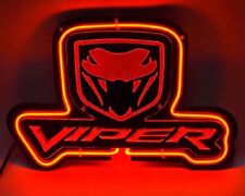 CoCo Dodge Viper 3D Carved Neon  Sign 14