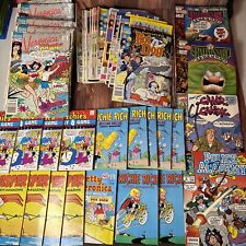 Vintage Comic Books Lot of 75+ Archie Series Richie Rich Betty Veronica Jughead picture