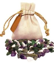 Sleep Insomnia Power Pouch Healing Crystals Stones Set Tumbled Natural Gemstone picture