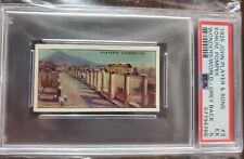 1925 John Player & Sons Wonders of the World Grey Back 3 Forum, Pompeii...PSA 5. picture