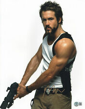 RYAN REYNOLDS SIGNED AUTOGRAPH BLADE TRINITY 11X14 PHOTO BECKETT BAS  picture