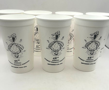 Turkey Testicle Festival Cups Lot of 7 Parkside Pub Huntley IL 2023 2024 picture