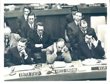 GA81 1953 Original Photo THINGS ARE BAD ALL OVER Big Three United Nations Scene picture