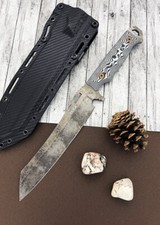Dawson Knives Wayfinder Fixed Knife 7.38" CPM MagnaCut Steel Blade G10 Handle picture