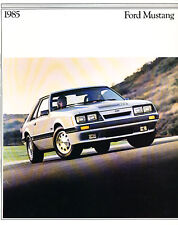 1985 Ford Mustang 26-page Car Sales Brochure Catalog - Convertible GT SVO LX picture