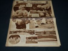 1936 JULY 26 PITTSBURGH PRESS SUNDAY METOR GRAVURE - MCGRAW -HUGGINS - NP 4544 picture