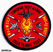 USAF TONOPAH TEST RANGE Nuclear Weapons-B61-12-2024 FLIGHT TEST -NUCWSEP-PATCH picture