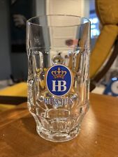 Hofbrau 0.5L Stein Dimple Mug Lager Glass Munchen Munich Germany Beer Rastal picture