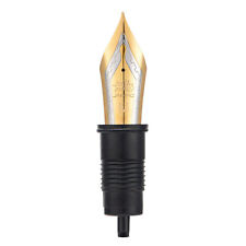 1PCS Durable Jinhao X159 Fountain Pen Nibs Replacement Metal M Size Golden 0.7mm picture