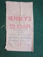 Cuban 1940s 1950s Hershey Sugar Sack Central Hershey 100 lbs. picture