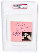 John Lennon Paul McCartney Autograph The Beatles Graded NM-8 PSA DNA signed auto picture
