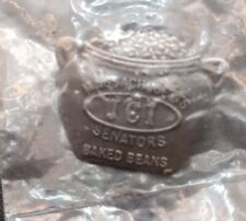 Vtg Massachusetts JCI Jaycee Senator's  Baked Beans Pot  Lapel Pin New picture