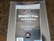 1 BCW Magazine Toploader Holder Sleeve Protection Rigid picture