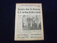 1969 MAR 22 BOSTON RECORD AMERICAN NEWSPAPER-SOVIETS AIM TO DESTROY U.S.-NP 6338 picture