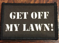 Gran Torino Get Off My Lawn Morale Patch Tactical ARMY Hook Military USA Garand picture