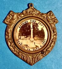 1906 Reading, Pa., Fire Department Medal Worn for Massive Labor Day Parade picture