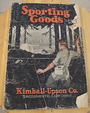 ORIGINAL Rare 1924 SPORTING Goods Catalog~