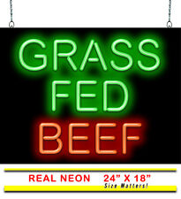 Grass Fed Beef Neon Sign | Jantec | 24