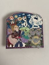 Disney Parks Pin Frozen Supporting Cast Oaken Olaf Kristoff Trolls Cluster picture