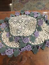 46 pieces ASSORTED Handmade Crochet Doilies/COASTERS NEW picture