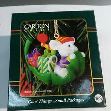 CARLTON LITTLE HEIRLOOM GOOD THINGS SMALL PACKGES 168 VINTAGE DV107 picture