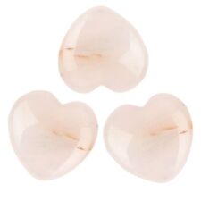 5/10Pcs Natural Healing Reiki Quartz Crystal Heart Stone Gemstone Collection USA picture
