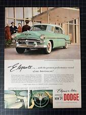 Vintage 1954 Dodge Print Ad picture