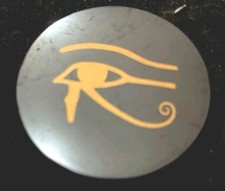 SHUNGITE ISIS EYE PLATE Protection from ElectroSmog Radiation for ALL PHONES 60m picture