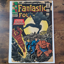 Fantastic Four #52 (1966) 1st Appearance Black Panther (GD) Silver Age 1966 picture