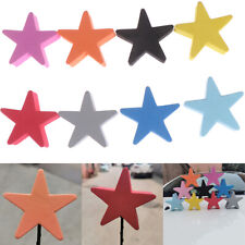 1Pc Colorful five-pointed star car antenna pen topper aerial EVA ball dC~gu picture
