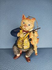 ⭐️ RARE Metropolitan Museum of Art Dressed Up Cat Ornament MMA Cat & the Fiddle picture