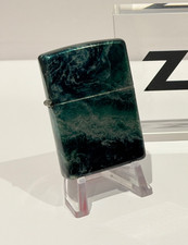 GENUINE Zippo Lighter Rogue Wave Design In White Matte Design BOXED & NEW picture
