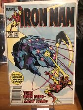 IRON MAN #198 (Marvel Comics, Sep 1985) Obadiah Stane Origin, Madame Masque VF+ picture